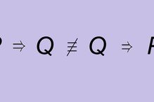 The converse and conditional are not logically equivalent.