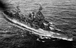 USS Texas (BB-35) during World War II