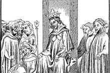 King of the Franks dictates the Salic Law