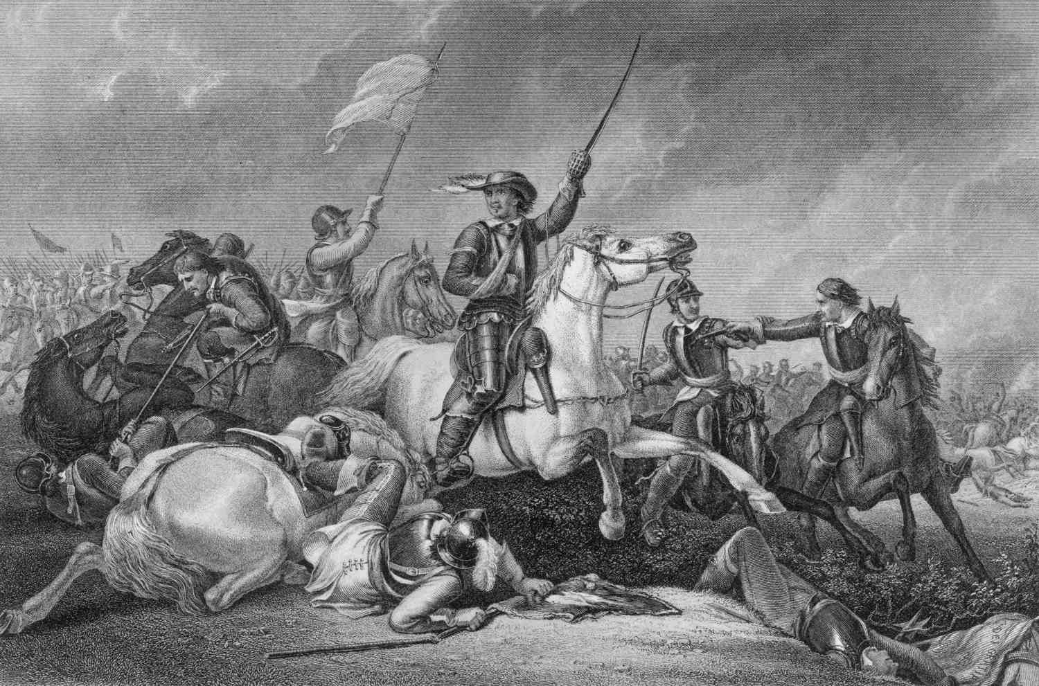 Cromwell In Battle