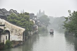 Wuzhen city, on China's Grand Canal