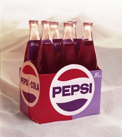 A six-pack of Pepsi, 1960s