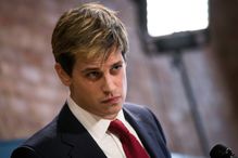 Milo Yiannopoulos Holds Press Conference To Discuss Controversy Over Statements