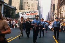 Pro-Abortion Sign in Parade