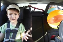 toddler in car seat