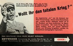 leaflet in German