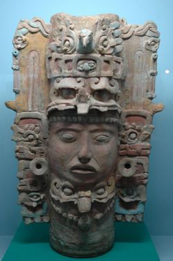 Maya Ceramic Sculpture, Museum at Tuxtla Gutiérrez, Mexico