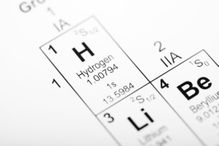 Hydrogen element on the periodic table
