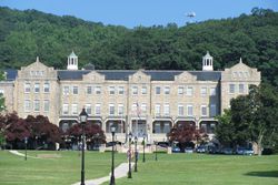 Bradley Hall at Mount St. Mary's University in Maryland