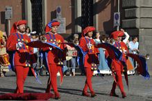 Corpus Domini Day, an annual event in Orvieto, Italy.