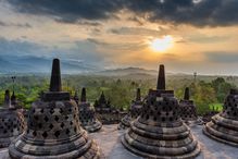 Borobudur Temple, Java