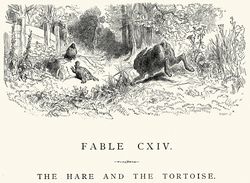 La Fontaine's Fables - Hare and the Tortoise