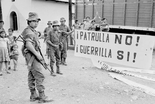 Leftist Guerrilla Banners Found During Civil War