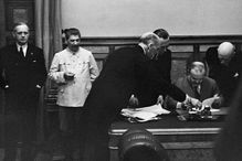 Signing of Non-Aggression Pact