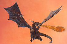 In myth, many dragons can fly and breathe fire.