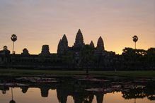 Angkor Wat was built in the twelfth century, during the reign of Suryavarman II.