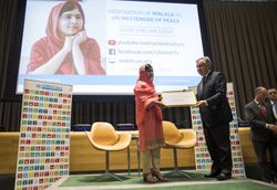 Malala Yousafzai Elevated To United Nations Messenger Of Peace