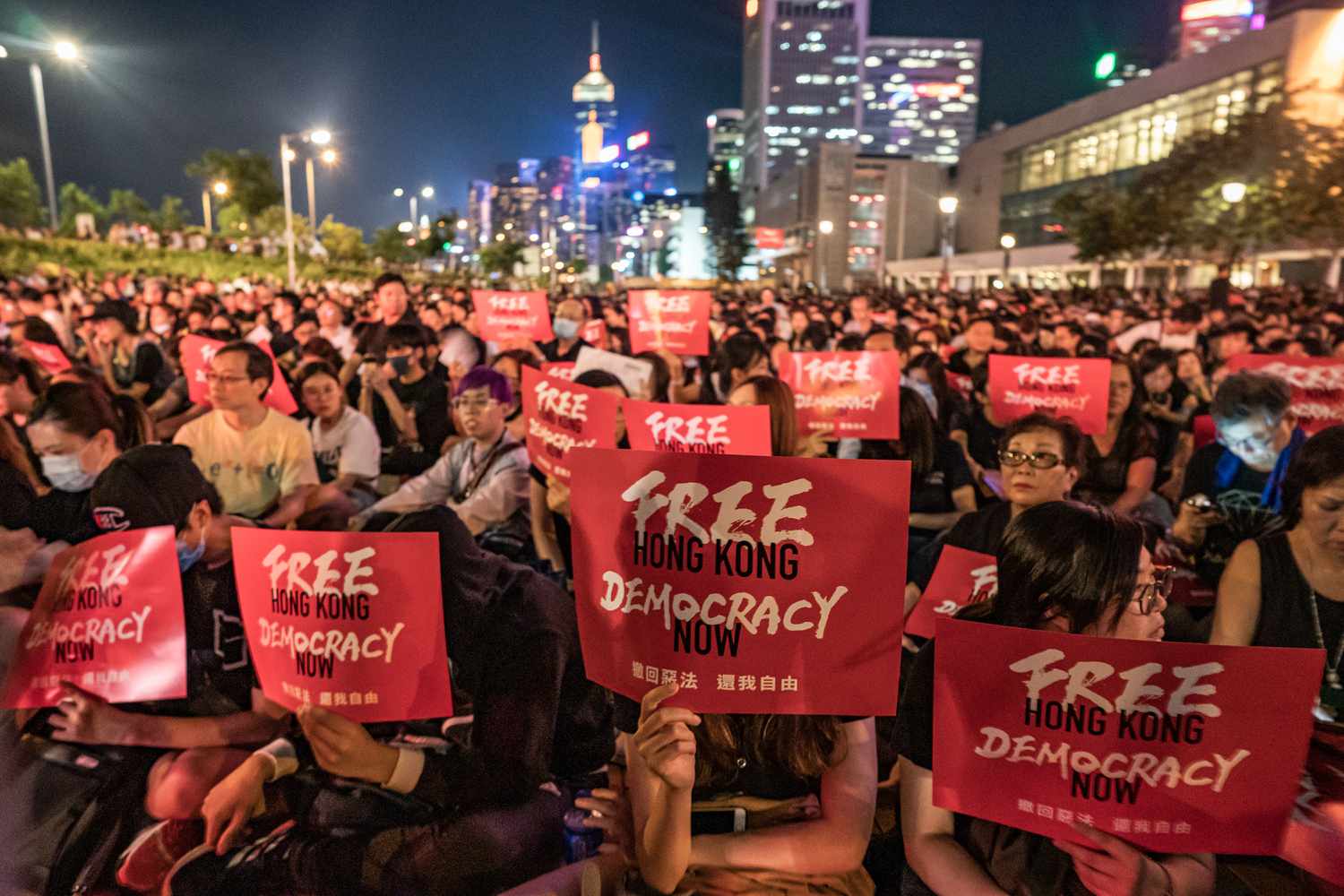 Hongkongers Protest