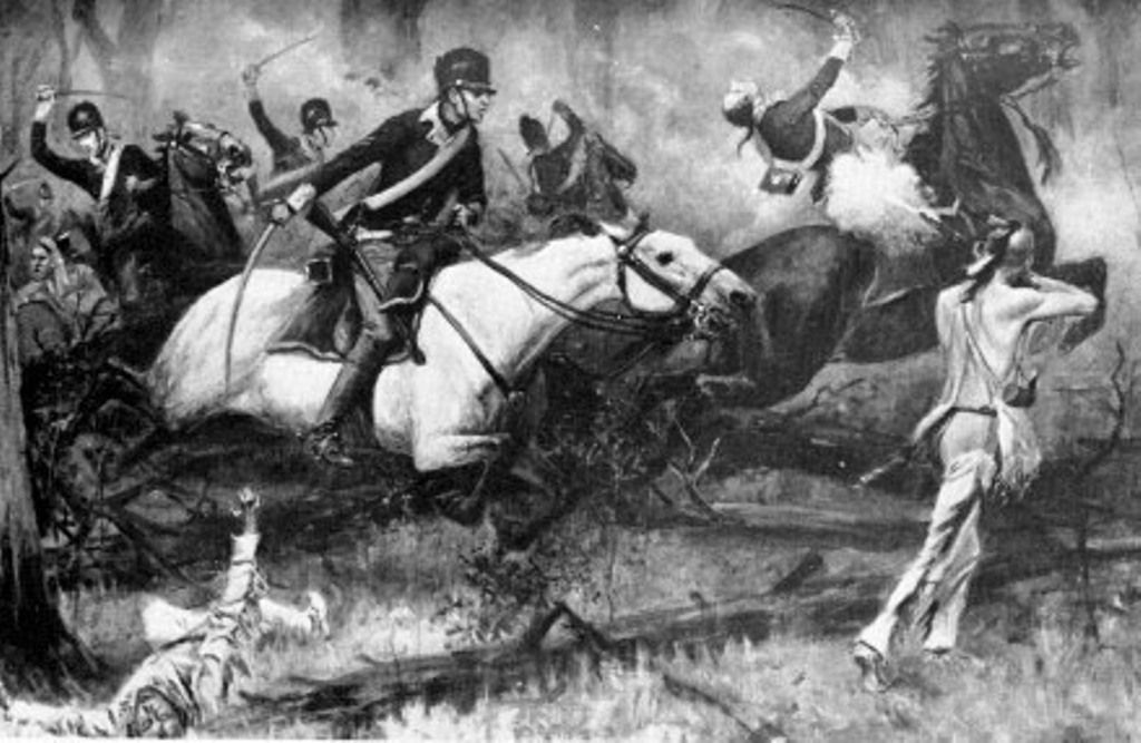 Fighting at Fallen Timbers