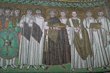 Emperor Justinian I and Court