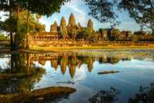 Angkor Wat temple in Cambodia