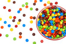 Bowl of Colorful Candies