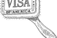 Stamp Visa USA