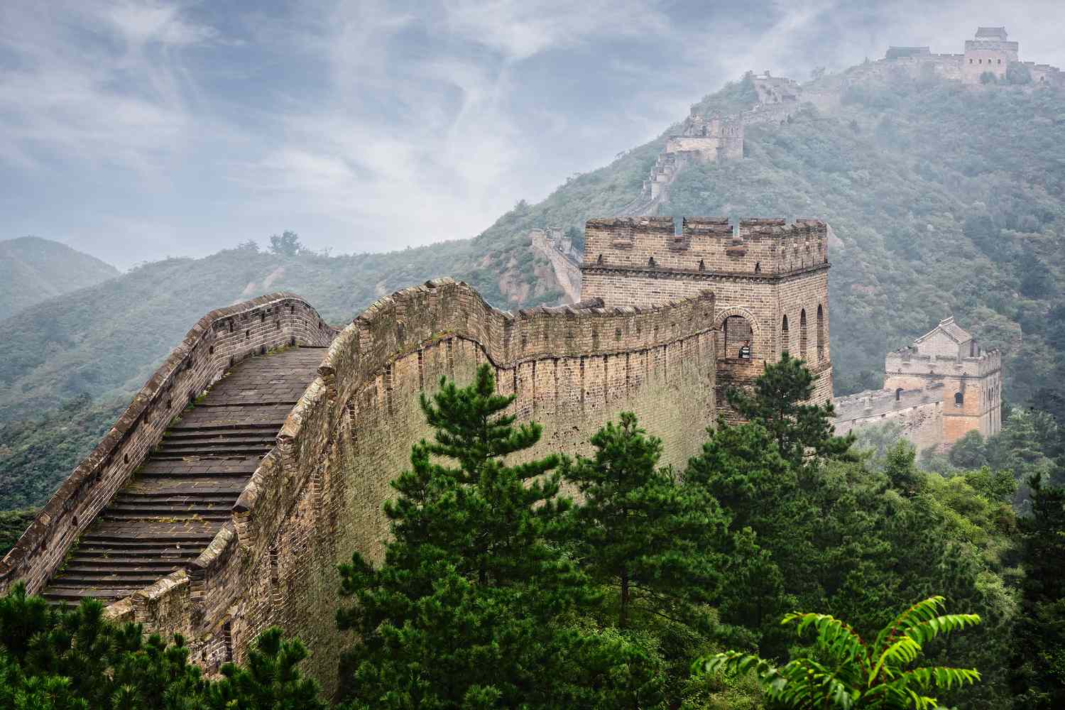 The Great Wall of China in Beijing