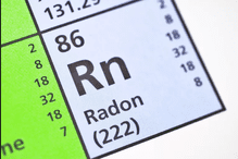Radon on the periodic table