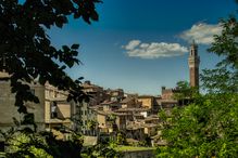 View of town in Italy