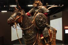 Mongolian warrior from the Denver Museum of Science and Nature exhibit display