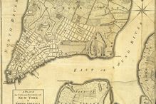 New York Map, 1776