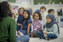 Students Listening to Teacher