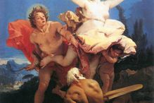 Apollo Chasing Daphne, by Gianbattista Tiepolo