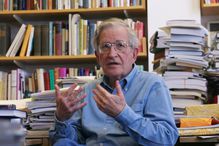 Portrait of Noam Chomsky