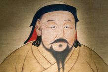 A painting of Kublai Khan