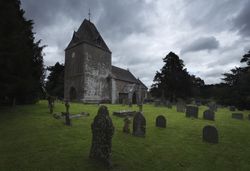 Church on a Gloomy Day