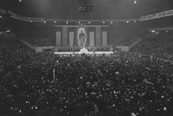 photo of German American Bund rally at Madison Square Garden