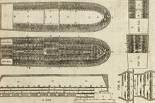 Diagram of a slave ship