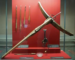 Heavy siege defence crossbow (Wallarmbrust) of Andreas Baumkirchner (d. 1471), c. 1460-70
