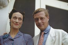 A picture of Mrs. Wallis Simpson and the former King Edward VIII