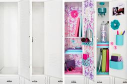 Locker shelves