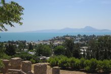 View from the Roman Acropolis at Carthage, Tunisia