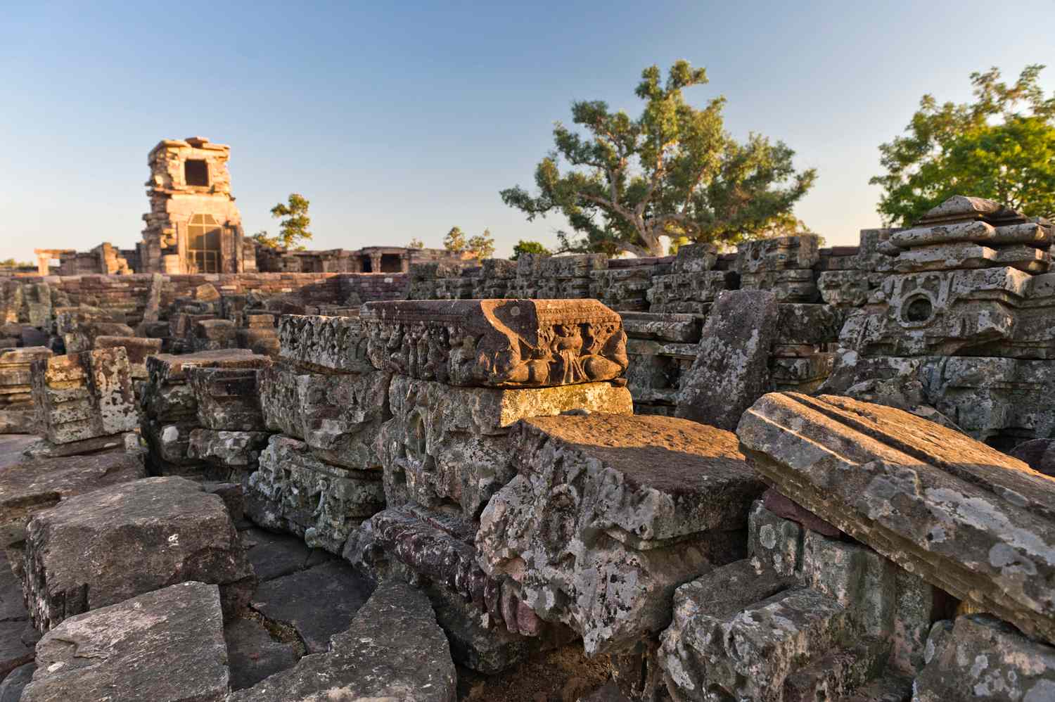 Buddhist Stupas at Sanchi, Built by Ashoka