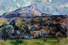 The Mont Sainte-Victoire by Paul Cezanne