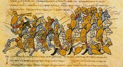 Bulgarians defeat the Byzantines