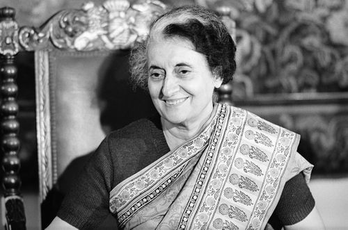 Indira Gandhi in 1983