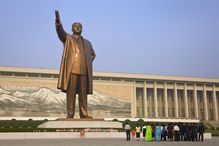 Statue of Kim Il-Sung, North Korea