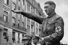 Adolf Hitler in Munich in the spring of 1932.