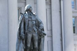 Statue of George Washington in Washington DC